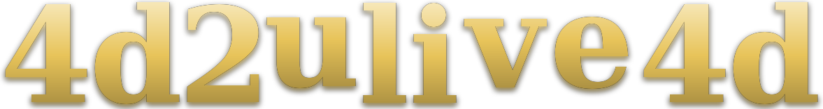 4d2ulive 4d logo